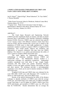 A Population-Based Comparison of CIREN and