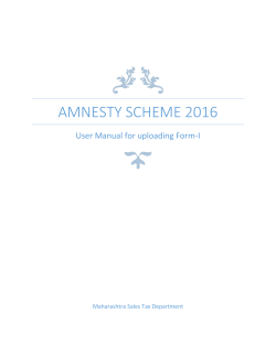 Amnesty Scheme 2016