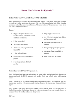 Home Chef - Series 5 &ndash; Episode 7