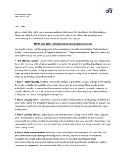 finra rule 2265 &ndash;e