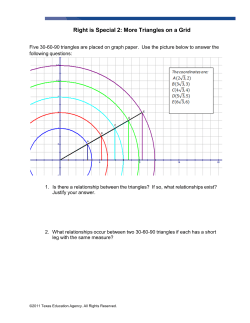 Right is Special 2: More Triangles on a Grid