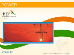 Power January 2016 - INDIA