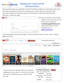 Shopping for e-books with the 3M Cloud Library