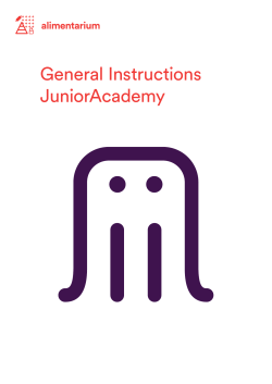 General Instructions JuniorAcademy