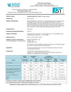 School Guard Glass LTI Smart Glass, Inc.