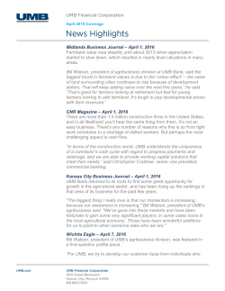Midlands Business Journal &ndash; April 1, 2016 Farmland value rose