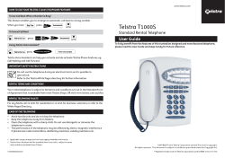 Telstra Home Phone Services
