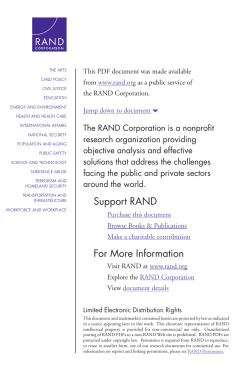 How Terrorist Groups End: Lessons for