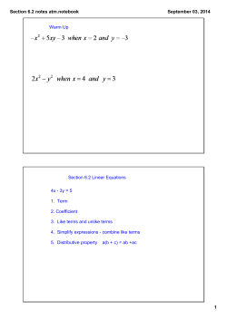 Section 6.2 notes atm.notebook