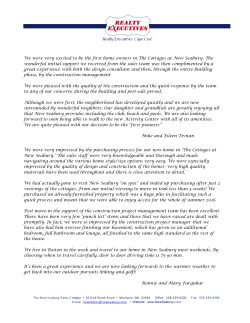 Testimonials - New Seabury