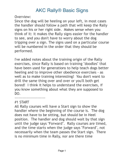 AKC Rally Basic Signs.pages
