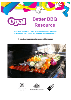 Better BBQ Resource - City of Charles Sturt