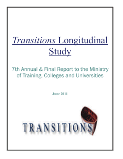 Transitions Longitudinal Study