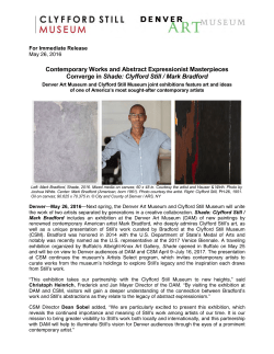 Contemporary Works and Abstract Expressionist Masterpieces