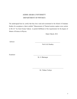 Measurement of Thermal neutron capture cross section in Sb-121”