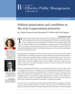 Candidates paper - Brookings Institution