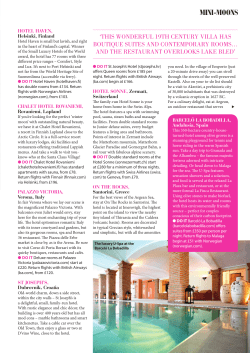 Destination Honeymoons and Weddings Abroad