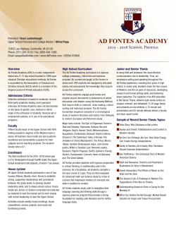 2015-16 School Profile.