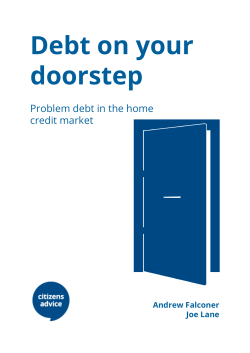 Debt on your doorstep