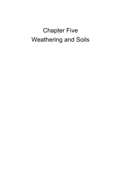 chapter-5 weathering-w-2017