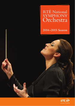 2014-2015 season brochure