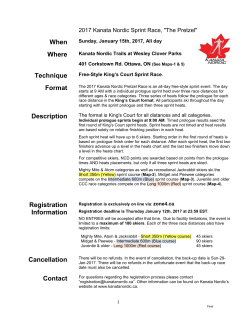 2017 Pretzel Race Notice