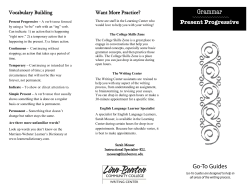 Present Progressive - Linn