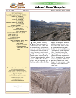 Ashcroft Mesa Viewpoint