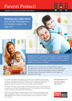 Helping you understand the sexual development of