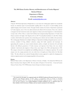 information - International Migration Institute
