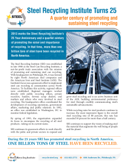 Steel Recycling Institute