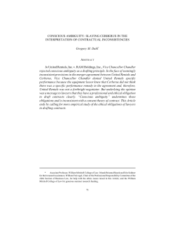 Print this article - University of Pittsburgh Law Review