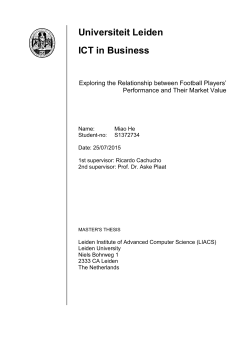 Exploring the Relationship between Football Players