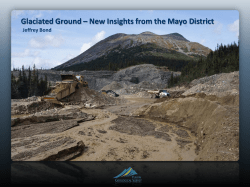 Glaciated Ground &ndash; New Insights from the Mayo District