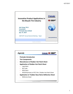 Innovative Product Applications in the Bicycle Tire Industry