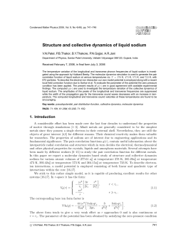 Structure and collective dynamics of liquid sodium