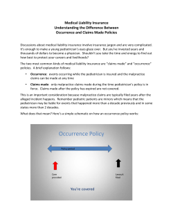 Medical Liability Insurance Understanding the Difference Between