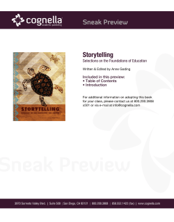 Storytelling - Cognella Titles Store