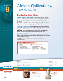 African Civilizations,