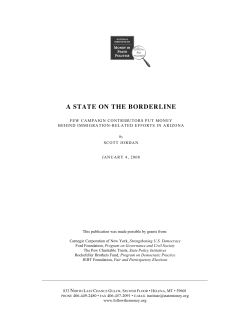 a state on the borderline