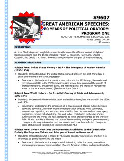 9607 great american speeches - The Described and Captioned