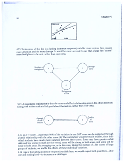 4.33 Seriousness of the fire is a lurking (common&mdash;response) variable