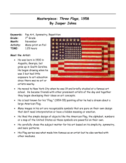 Masterpiece: Three Flags, 1958 by Jasper Johns