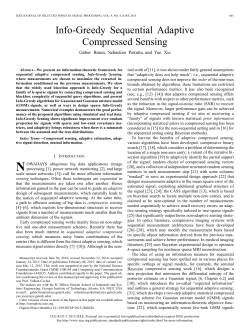 Info-Greedy Sequential Adaptive Compressed Sensing
