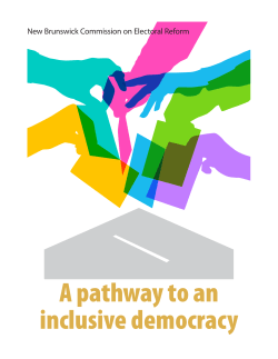 A pathway to an inclusive democracy