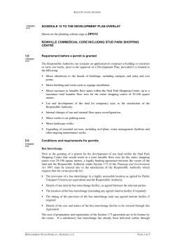 Schedule 12 to the Development Plan Overlay (PDF 196.4 KB)