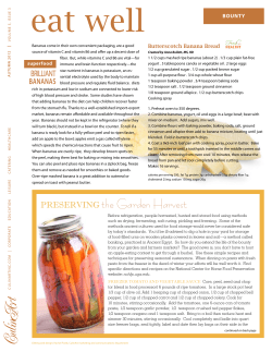 PRESERVING the Garden Harvest