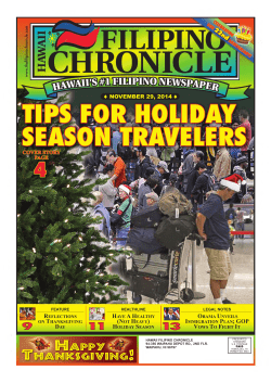 11/29/2014 - Hawaii Filipino Chronicle