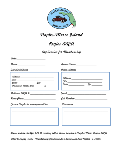 Join This Club - Naples Marco Island AACA