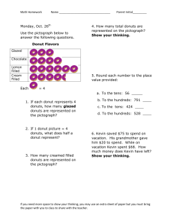 Monday, Oct. 26th Use the pictograph below to